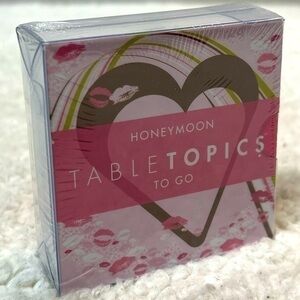 Table Topics To Go "Honeymoon" Questions Card Deck Game